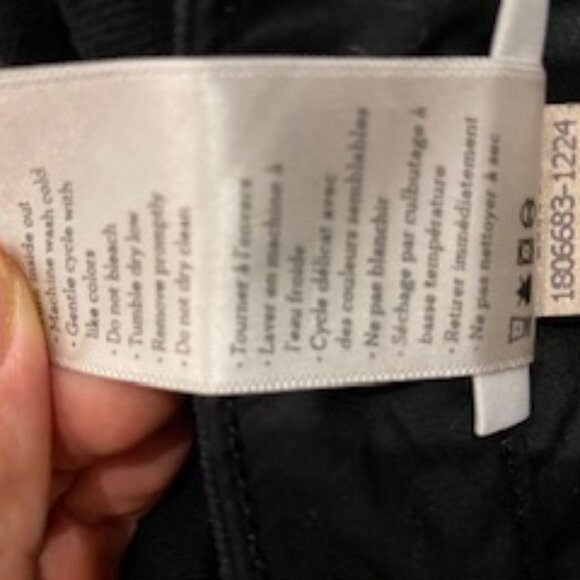 Like new Paige Jimmy Jimmy Crop Jeans Black Destructed Sz 24 - Picture 13 of 13